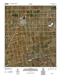 2010 Map of O'Donnell, 2010 Print