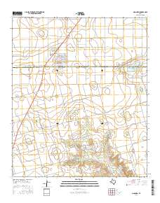 2016 Map of O'Donnell, 2016 Print