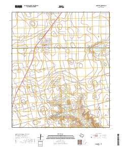 2019 Map of O'Donnell, 2019 Print