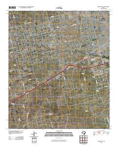 2010 Map of Odessa SW, 2010 Print