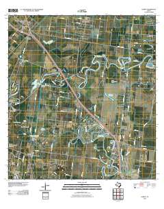 2010 Map of Olmito, 2010 Print