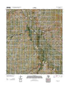 2013 Map of Orla SE, 2013 Print