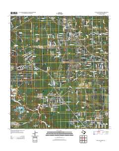 2013 Map of Outlaw Pond, 2013 Print