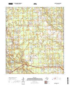 2019 Map of Outlaw Pond, 2019 Print