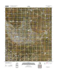 2012 Map of Ozark Lake, 2012 Print