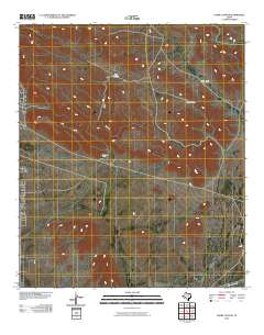 2010 Map of Padre Canyon, 2010 Print