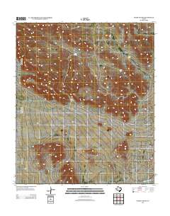 2013 Map of Padre Canyon, 2013 Print