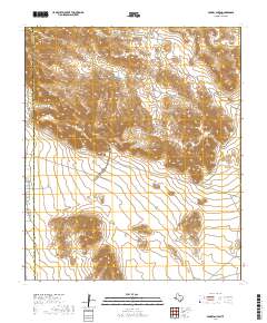 2019 Map of Padre Canyon, 2019 Print