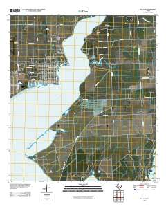 2010 Map of Palacios, 2010 Print