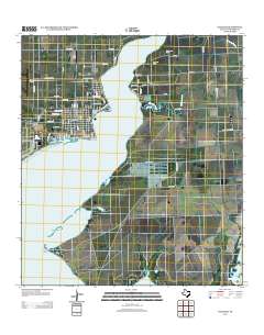 2013 Map of Palacios, 2013 Print