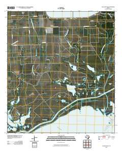 2010 Map of Palacios NE, 2010 Print