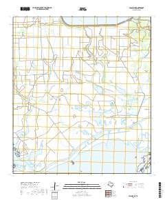 2019 Map of Palacios NE, 2019 Print