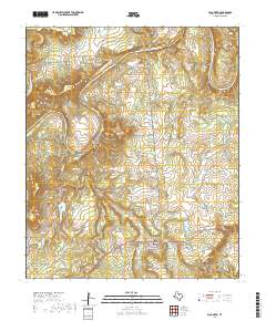 2019 Map of Palo Pinto, 2019 Print