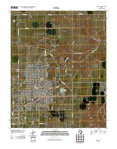 2010 Map of Pampa, 2010 Print