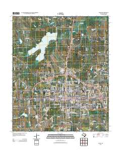 2013 Map of Paris, 2013 Print