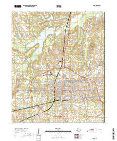 2019 Map of Paris, 2019 Print