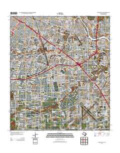 2013 Map of Park Place, 2013 Print