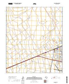 2019 Map of Pecos West, 2019 Print