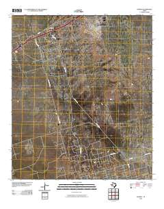 2010 Map of Penwell, 2010 Print