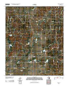 2010 Map of Perrin, 2010 Print