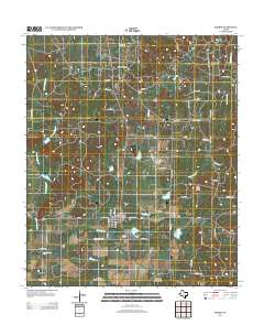 2012 Map of Perrin, 2012 Print