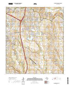 2019 Map of Pflugerville East, 2019 Print