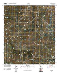 2010 Map of Pilgrim, 2010 Print