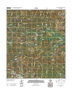 2012 Map of Pineland North, 2012 Print