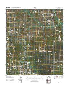 2013 Map of Plantersville, 2013 Print