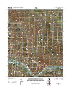 2012 Map of Pond Creek, 2012 Print