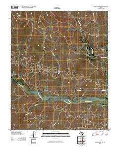 2010 Map of Pond Creek NW, 2010 Print
