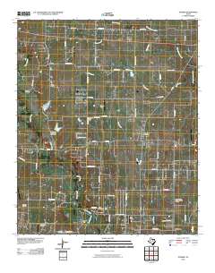 2010 Map of Ponder, 2010 Print