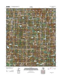 2012 Map of Poolville, 2012 Print