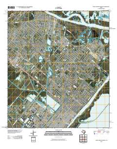 2010 Map of Port Arthur North, 2010 Print