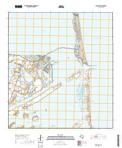 2019 Map of Port Isabel, 2019 Print