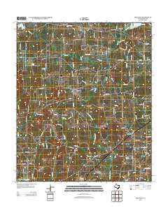 2012 Map of Pritchett, 2012 Print