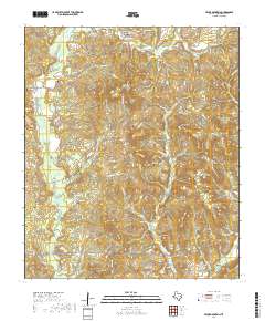 2019 Map of Pryor Mountain, 2019 Print