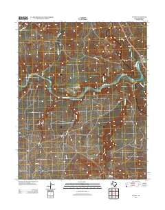 2012 Map of Puente, 2012 Print
