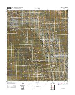 2012 Map of Pyote NE, 2012 Print