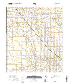 2019 Map of Pyote NE, 2019 Print
