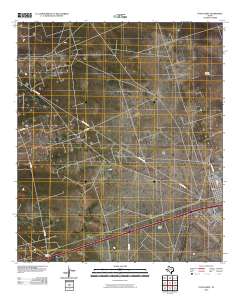 2010 Map of Pyote West, 2010 Print
