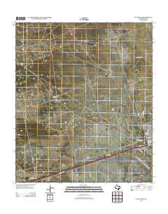 2012 Map of Pyote West, 2012 Print