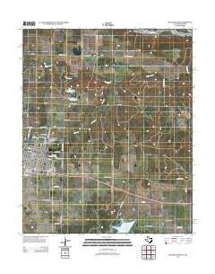 2012 Map of Quanah East, 2012 Print