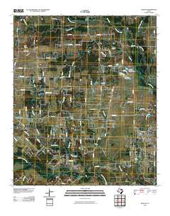 2010 Map of Quinlan, 2010 Print