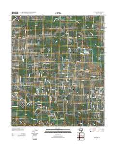 2012 Map of Quinlan, 2012 Print