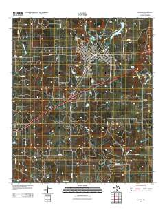 2011 Map of Ranger, 2011 Print