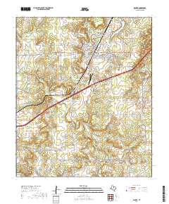 2019 Map of Ranger, 2019 Print