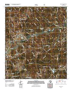 2011 Map of Ratcliff, 2011 Print