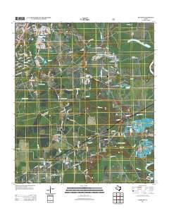 2013 Map of Rayburn, 2013 Print
