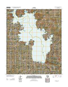 2013 Map of Red Bluff, 2013 Print